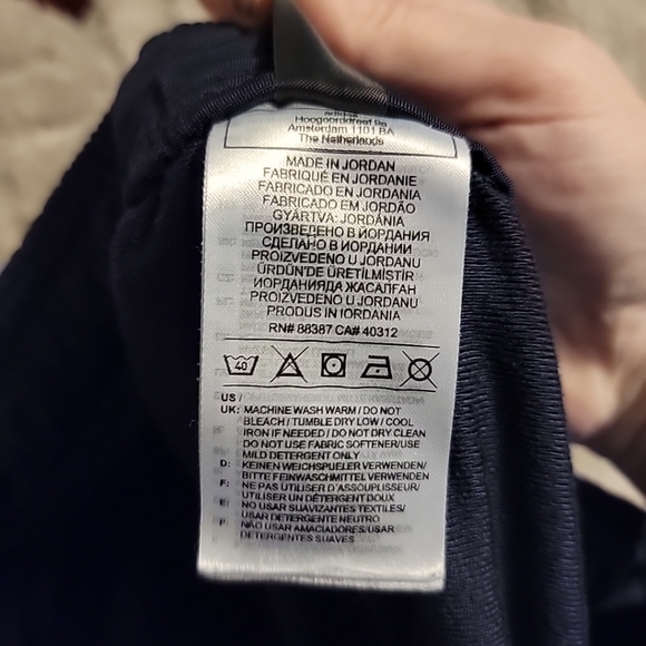 Adidas Essentials Mens Tricot Pants, Size L, Regular Leg, Blue and White - Picture 7 of 10